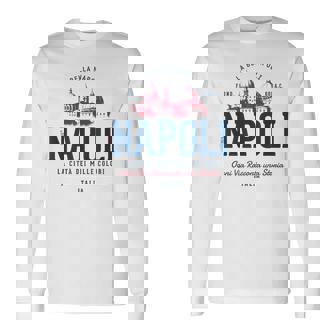 ビンテージ・レトロ・ナポリ イタリア 長袖Tシャツ - Kawaiitshirt