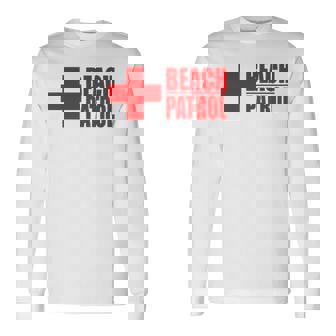 ビーチパトロール ライフガード サーフ レスキュー 長袖Tシャツ - Kawaiitshirt