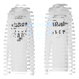 フェアバンクス アラスカ ヴィンテージ ミニマリスト お土産 Ak フェアバンクス 長袖Tシャツ - Kawaiitshirt