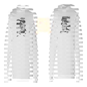 フェレット・イン・ア・ポケット ペット ファニー フェレット 長袖tシャツ 長袖Tシャツ - Kawaiitshirt