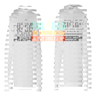 フォイル ダッドウィング ホイル ウィングサーフィン レトロ メンズ フォイルウィング 長袖Tシャツ - Kawaiitshirt