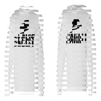 ブラックリストハットアイコン 長袖Tシャツ - Kawaiitshirt