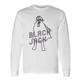 ブラック・ジャック Roundブラック・ジャック Ctezuka Productions 長袖Tシャツ - Kawaiitshirt