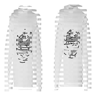 プテラノ丼 長袖tシャツ 長袖Tシャツ - Kawaiitshirt