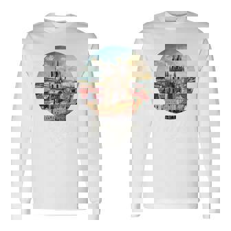 プラハ チェコ共和国 お土産 プラハ 長袖tシャツ 長袖Tシャツ - Kawaiitshirt