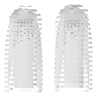 ホツマ文字の「ひふみ祝詞」 長袖Tシャツ - Kawaiitshirt