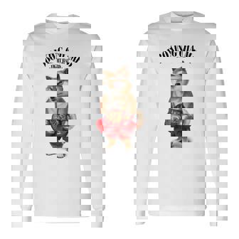 ボクシングチャンピオン 柴犬ファイター 長袖Tシャツ - Kawaiitshirt