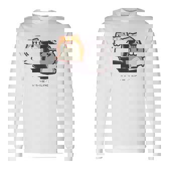 ボンレス犬とボンレス猫 参上 長袖Tシャツ - Kawaiitshirt