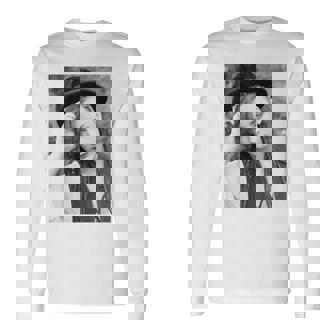 ボーイ・ジョージ・カルチャー・クラブ・シンガー・ポートレート 1982 長袖Tシャツ - Kawaiitshirt