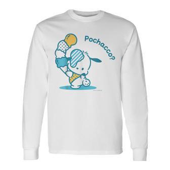ポチャッコ ハイドアンドシーク 長袖Tシャツ - Kawaiitshirt