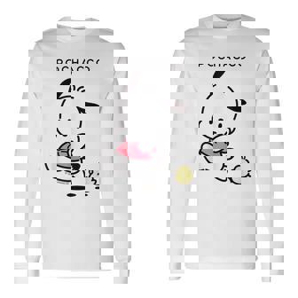 ポチャッコ ランニング ライトカラー 長袖Tシャツ - Kawaiitshirt