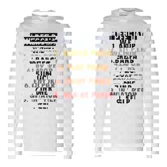 ポーカー パーフェクトデイ ポーカーハンド テキサスホールデムプレーヤー ポーカー 長袖Tシャツ - Kawaiitshirt