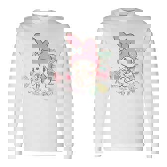 マイメロディ キャンディ ライトカラー 長袖Tシャツ - Kawaiitshirt