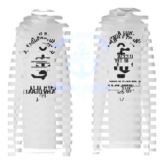 マリーナ・ディ・ポルトフィーノ イタリアン リビエラ ヨットクラブ ボートバケーション 長袖Tシャツ - Kawaiitshirt