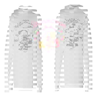 マロンクリーム ソーイング 長袖Tシャツ - Kawaiitshirt