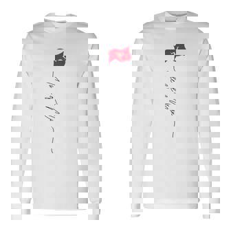 マン島の旗 マン島 マン島 愛国的な旗 長袖Tシャツ - Kawaiitshirt