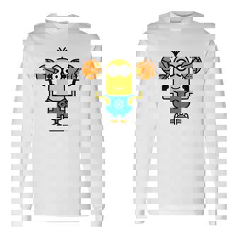 ミニオン Basket Ball Kevindouble Ball 長袖Tシャツ - Kawaiitshirt
