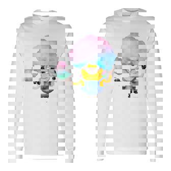 ミニオン Water Colorcotton Candytuart 長袖Tシャツ - Kawaiitshirt