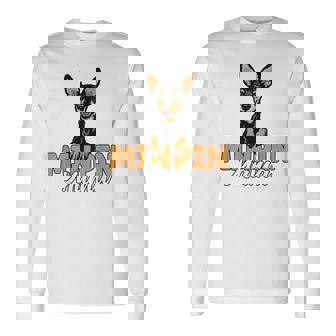 ミニピン ママ かわいい ミニチュア ピンシャー 犬 ママ ミニピン マザー 長袖Tシャツ - Kawaiitshirt