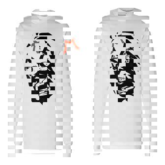 ミルマスカラス ルチャ・リブレ メキシカンレスラーレジェンド 長袖Tシャツ - Kawaiitshirt