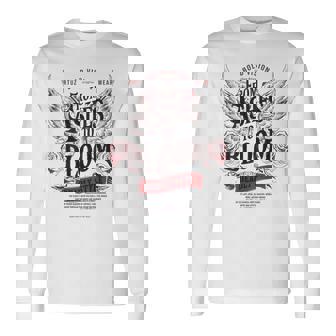 モダン ヒップホップ ビンテージ グラフィティ エッジー アーバン バックプリント ストリートウェア 長袖Tシャツ - Kawaiitshirt