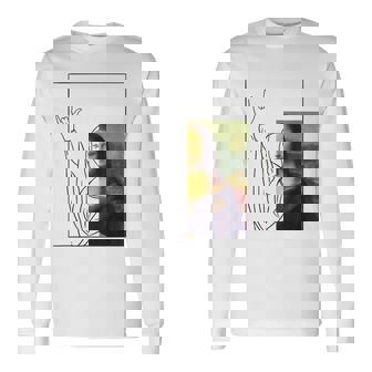 モナリザ 芸術愛好家 芸術好き 古典美術史 長袖Tシャツ - Kawaiitshirt