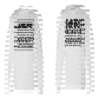 モロン 長袖Tシャツ - Kawaiitshirt