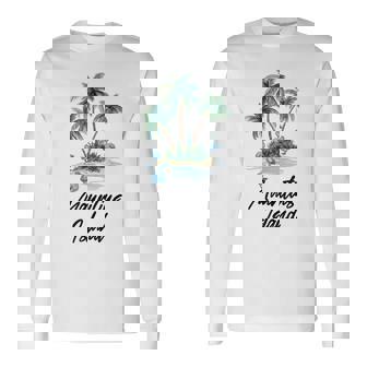 モーリシャス島 旅行 バケーション モーリシャス ドードー 鳥 長袖Tシャツ - Kawaiitshirt