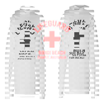 ライフガード ボンダイビーチ、シドニー、オーストラリア 長袖Tシャツ - Kawaiitshirt