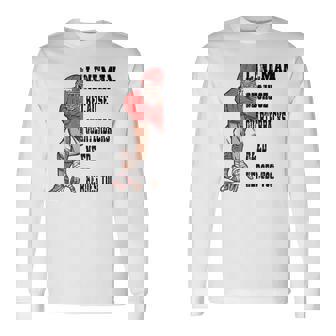 ラインマンのクォーターバックにはアメリカンフットボールにヒーローが必要 長袖Tシャツ - Kawaiitshirt