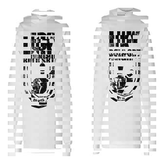ラッキーボウリングシャツはボウラーのための面白い引用を洗わないでください 長袖Tシャツ - Kawaiitshirt