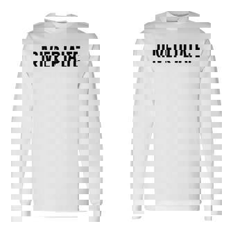 リバープレート アルゼンチン ロゴ リバープレート 長袖Tシャツ - Kawaiitshirt