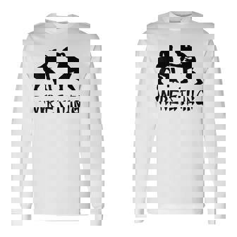レスリング グレコローマン フリースタイルレスリング 長袖Tシャツ - Kawaiitshirt