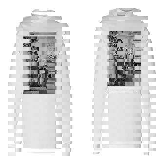 レッド・ツェッペリンのギタリスト、ジミー・ペイジ 1970 長袖Tシャツ - Kawaiitshirt