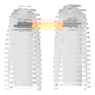 レトロ コロンビア サウスカロライナ 長袖tシャツ 長袖Tシャツ - Kawaiitshirt