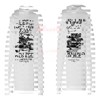 レトロマン島ttレースヴィンテージバイクレース 長袖tシャツ 長袖Tシャツ - Kawaiitshirt