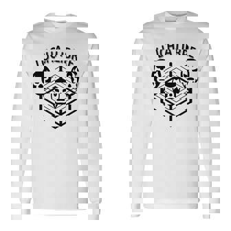 レトロレスリングテレビルチャリブレ 長袖tシャツ 長袖Tシャツ - Kawaiitshirt