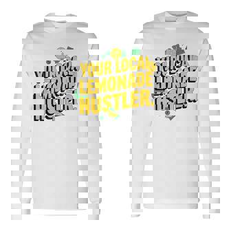 レモネード 起業家 モチベーションハッスル メンズ レディース 男の子 長袖Tシャツ - Kawaiitshirt