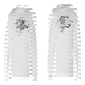 ロシアンハウンドドッグ ボルゾイ 長袖Tシャツ - Kawaiitshirt