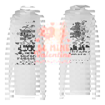 ロマンチックな手描きのスタイル バレンタインデー 長袖Tシャツ - Kawaiitshirt
