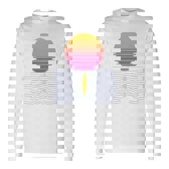 ローイング レトロ サンセット I チーム ローイング ボート ローイング スポーツ 長袖tシャツ 長袖Tシャツ - Kawaiitshirt