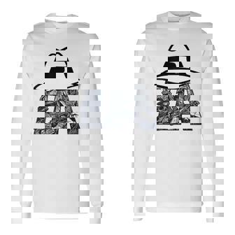 メンズ ローライダーハット La チカノ チョロ ロサンゼルス ローライダー 長袖Tシャツ - Kawaiitshirt