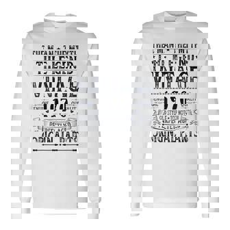 ヴィンテージ 1970 男性用 レトロ 面白い 1970 誕生日 長袖Tシャツ - Kawaiitshirt