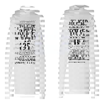 ヴィンテージ 1987 メンズ 限定版 Bday 1987 誕生日 長袖Tシャツ - Kawaiitshirt