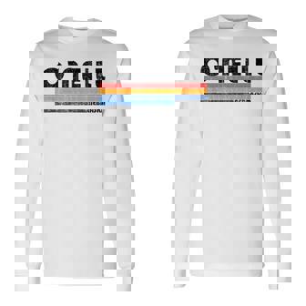 ヴィンテージ 70年代80年代スタイル オニール、ネバ州 長袖Tシャツ - Kawaiitshirt