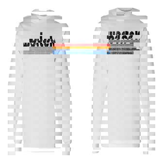 ヴィンテージ 80年代スタイル ウッドストック Ga 長袖Tシャツ - Kawaiitshirt