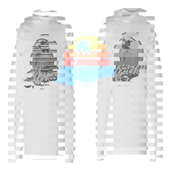 ヴィンテージ カラパナ ハワイ Hi クラシック 70年代 レトロ サーファー 長袖Tシャツ - Kawaiitshirt