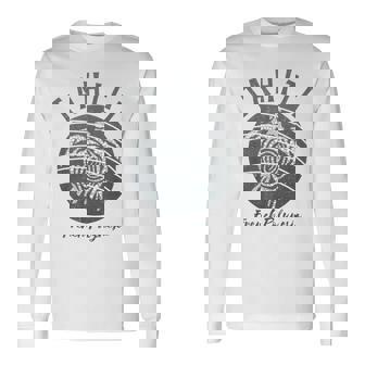 ヴィンテージ タヒチ亀 フレンチポリネシア島ホッピング 長袖Tシャツ - Kawaiitshirt