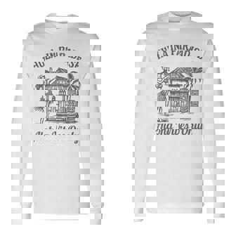 ヴィンテージ ハワイアン フラティキ トロピカル アロハ バイブ レトロ アイランド 長袖Tシャツ - Kawaiitshirt