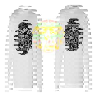 ヴィンテージ レゲエ服 ジャマイカ服 ラスタ服 レゲエ 長袖Tシャツ - Kawaiitshirt
